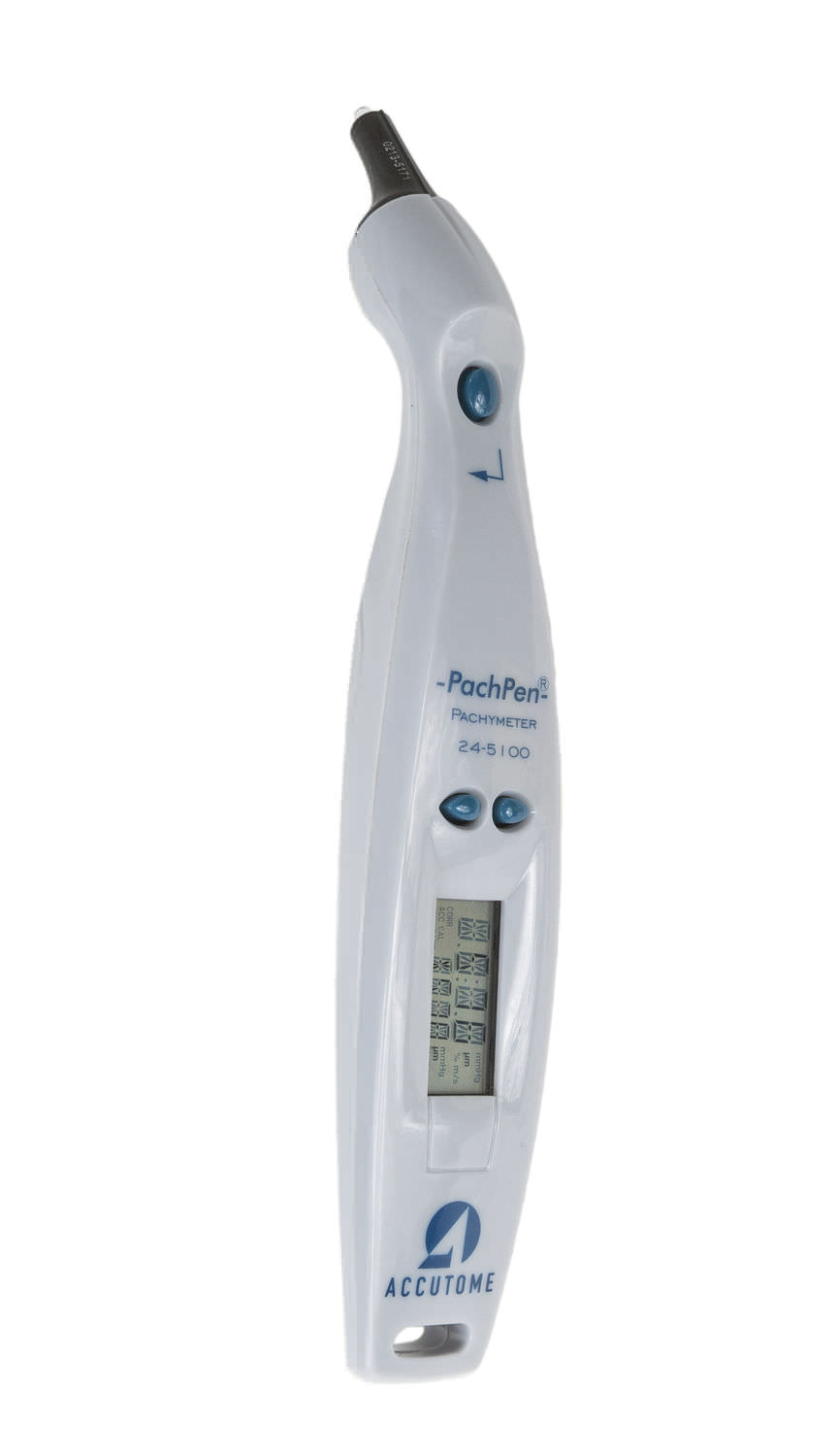 Hand-held ultrasound pachymeter